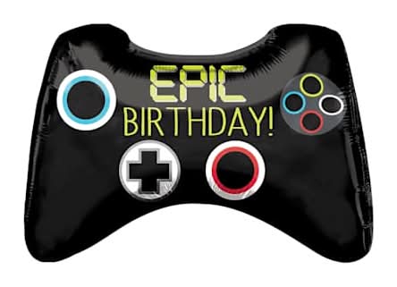 INFLATED Epic Birthday Controller Party Balloon Controller
