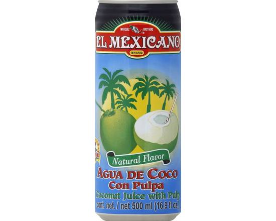 El Mexicano · Coconut Juice with Pulp (16.9 fl oz)