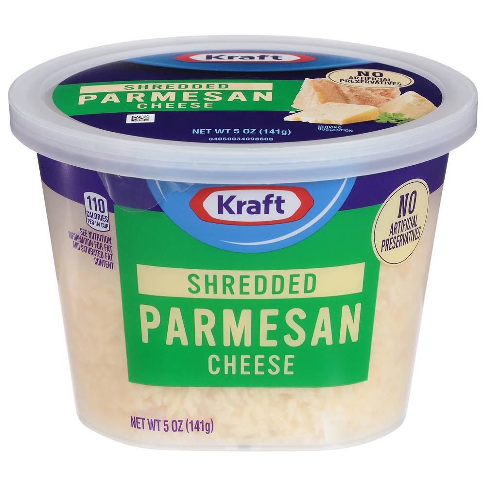 Kraft Shredded Parmesan Cheese (5 oz)