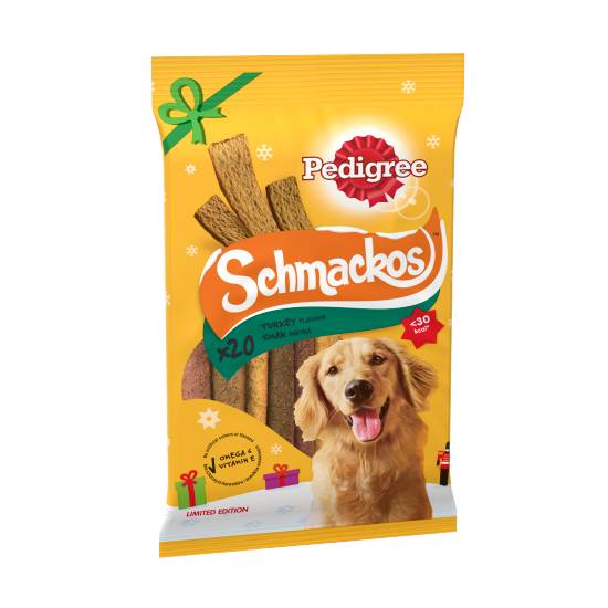 Pedigree Christmas Schmackos Adult Dog Treats (144g)