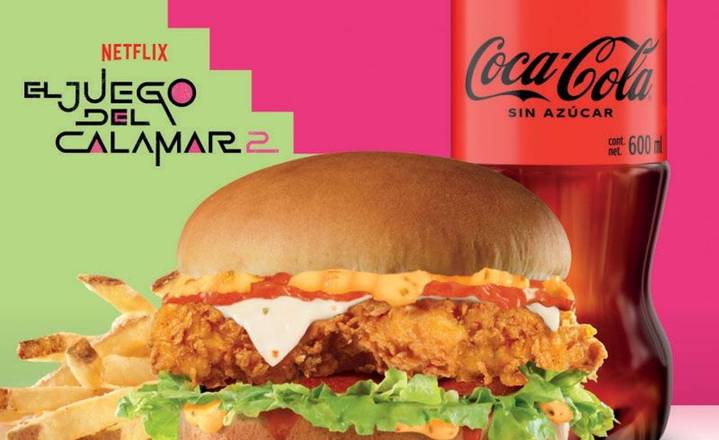 Combo Young-Hee Chicken Sandwich