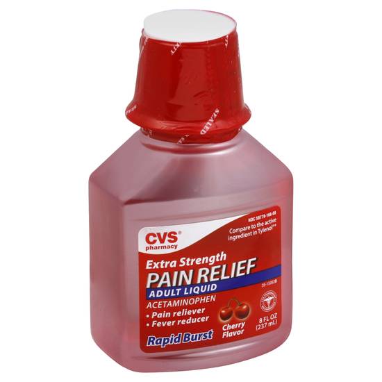 Cvs Pharmacy Acetaminophen Pain Relief Adult Liquid (cherry)