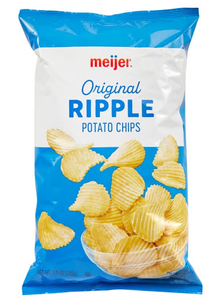 Meijer Original Ripple Potato Chips (7.75 oz)