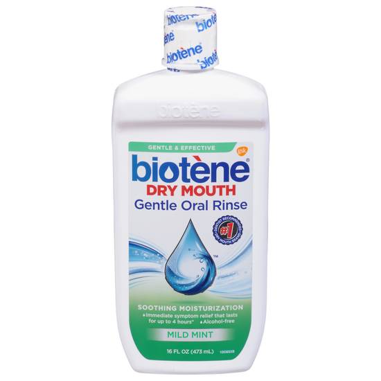 Biotene Dry Mouth Gentle Oral Rinse Mild Mint (16 fl oz)