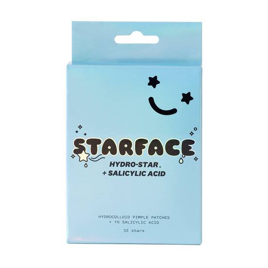 Starface Hydro-Star + Salicylic Acid Hydrocolloid Pimple Patches, 32CT