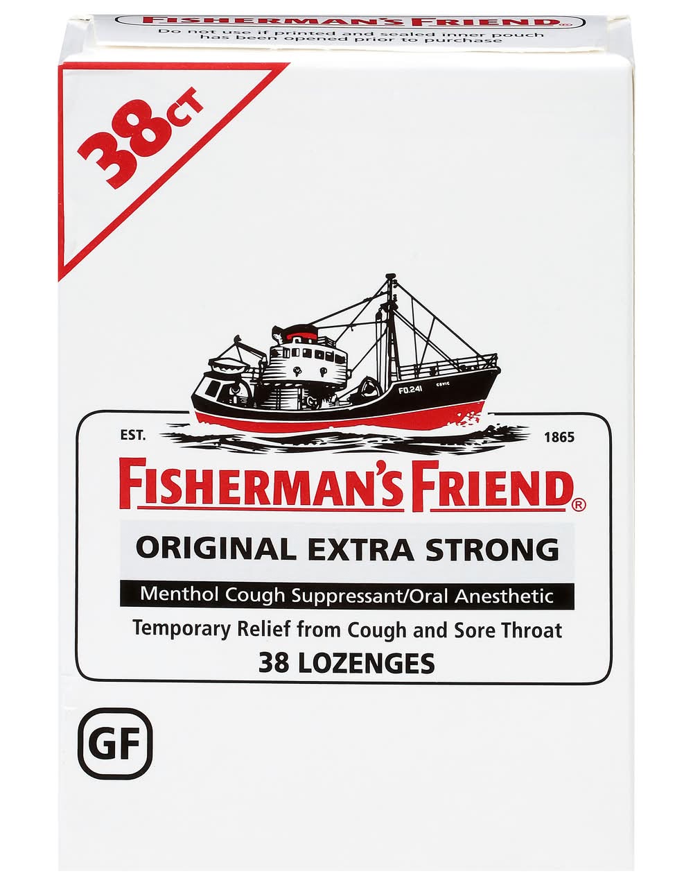 Fisherman's Friend Menthol Cough Suppressants (3.2 oz)