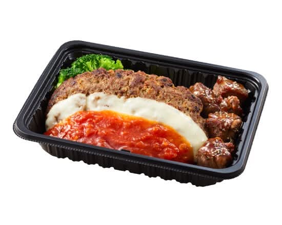 チーズハンバーグ＆プライムサイコロステーキ（単品）