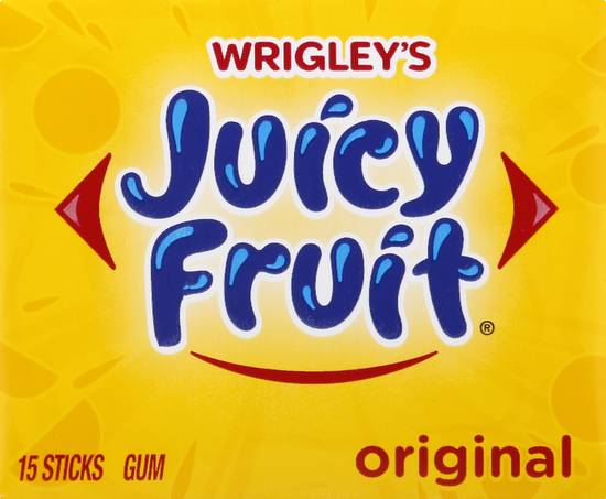 Juicy Fruit Wrigley's Original Gum Sticks