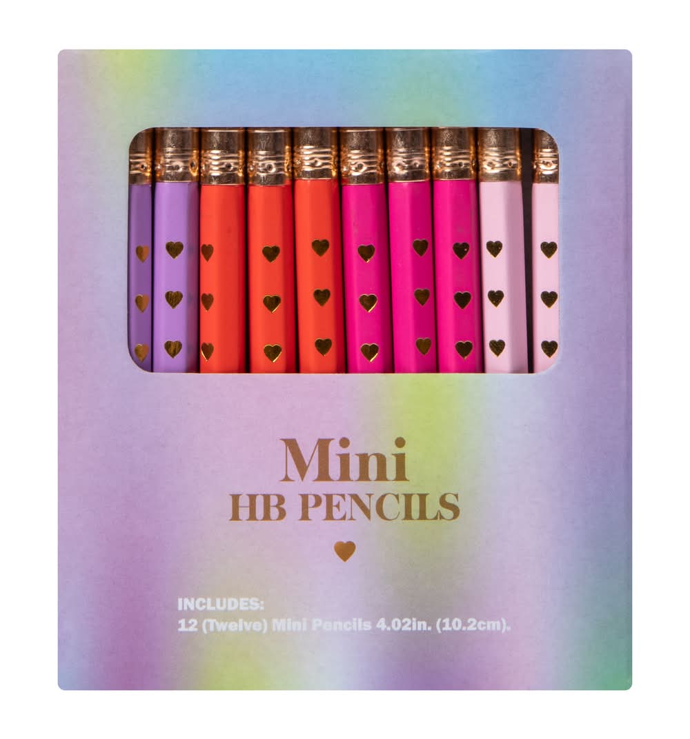 Mini HB Pencils 12-Pack