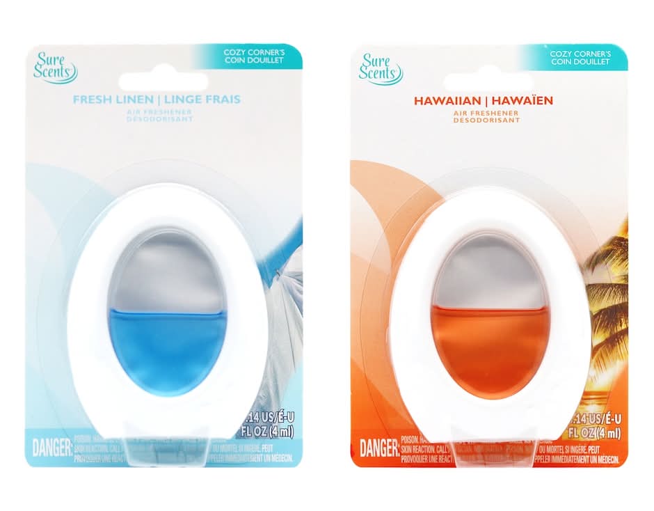 Sure Scents Cozy Corner's Air Fresheners, Assorted (2 ct)