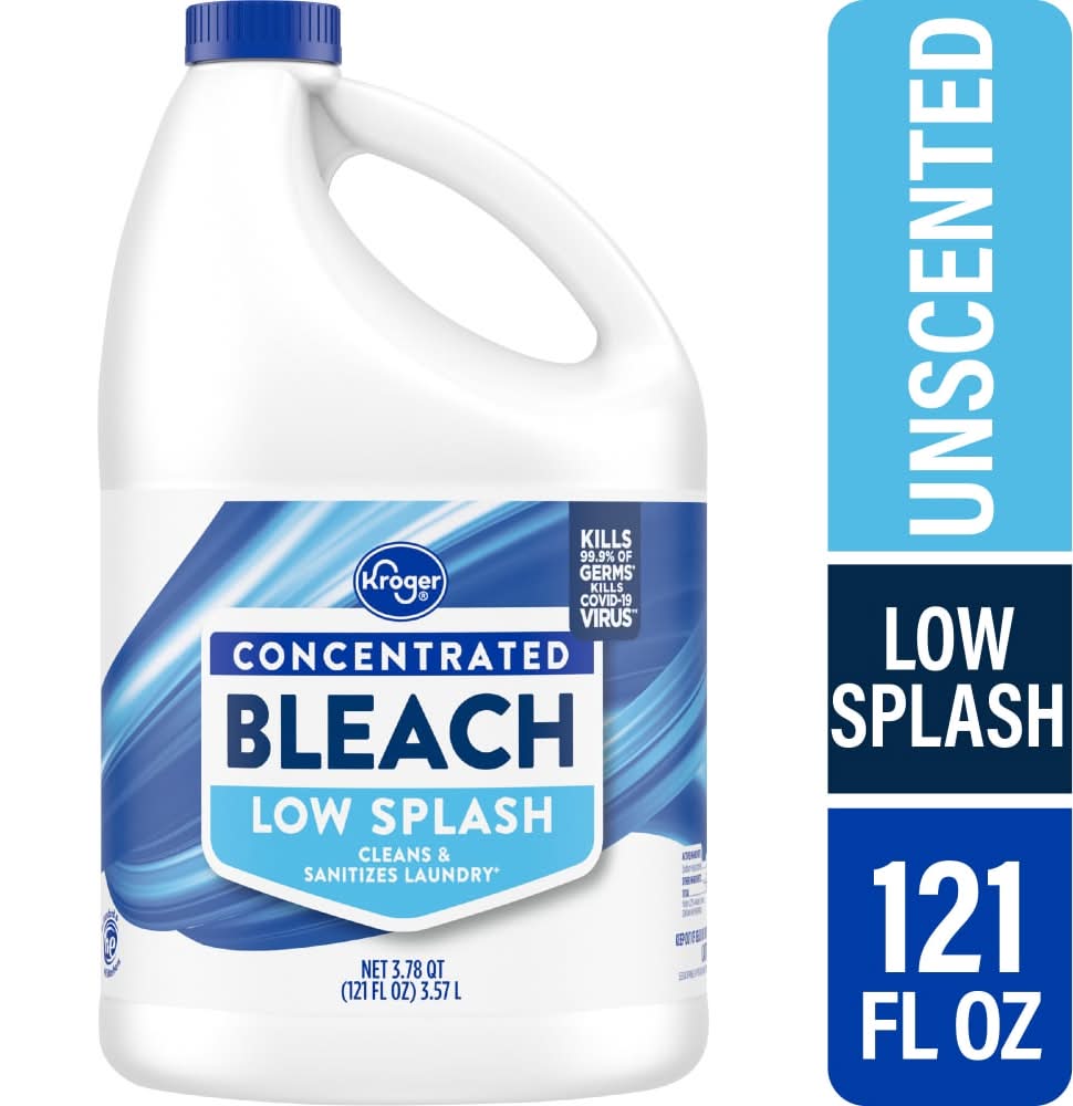 Kroger Low Splash Concentrated Bleach (121 fl oz)