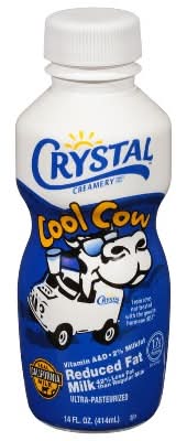 Crystal Cool Cow 2% Reduced Fat Milk (14 fl oz)