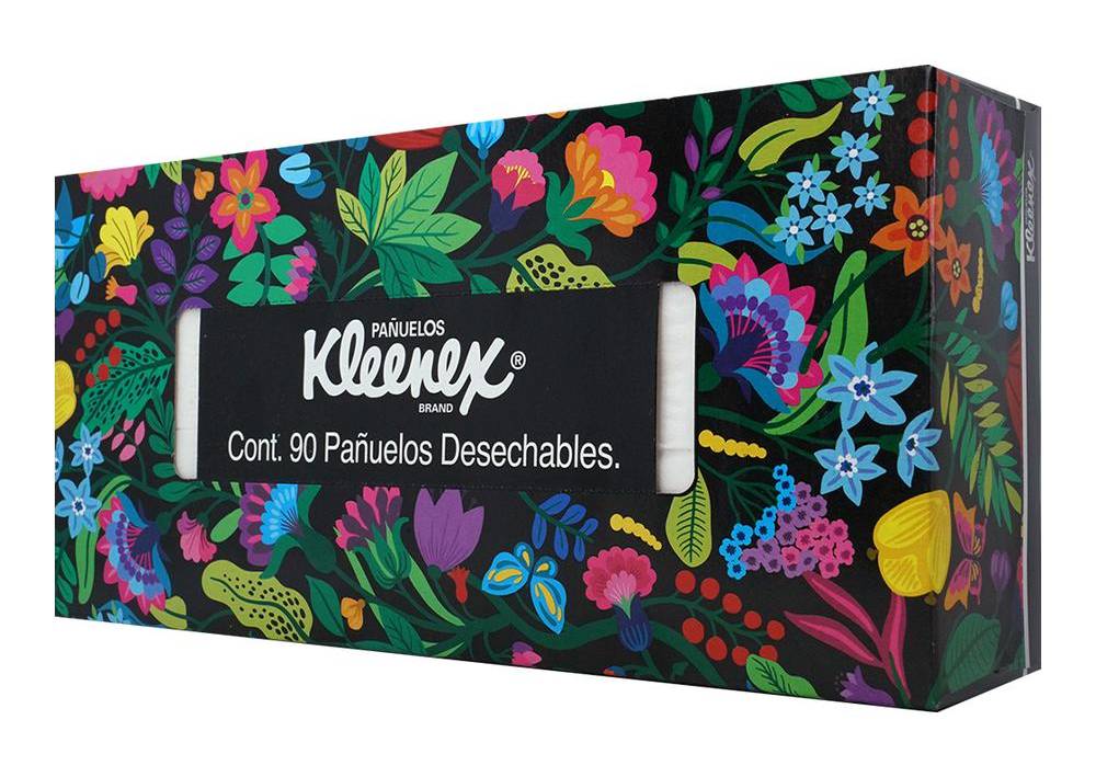 Kleenex · Pañuelos desechables con diseño navideño (90 un)