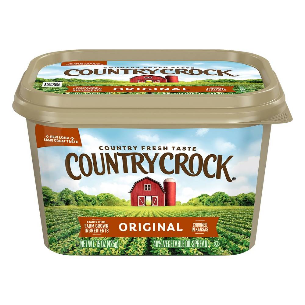 Country Crock Vegetable Oil Spread, Original 15 Oz