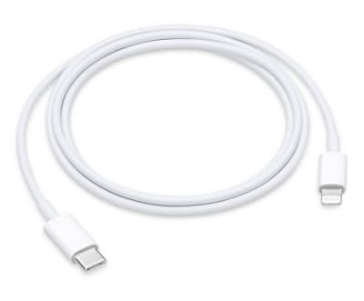 Apple Usb-C To Lightning Cable, 1 m, White