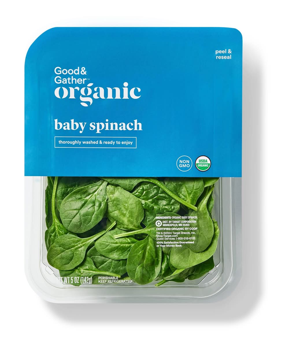 Good & Gather Organic Baby Spinach (5 oz)