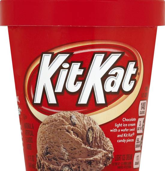 Kit Kat Chocolate Candy Light Ice Cream (14 fl oz)