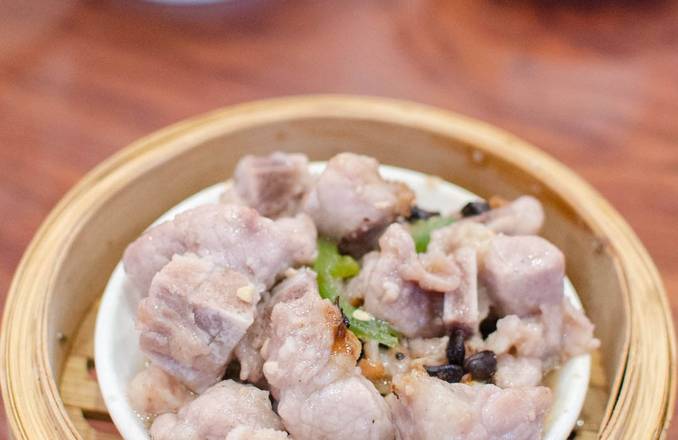 Pumpkin & Pork Spare Ribs W. Black Bean Sauce 豉汁南瓜排骨