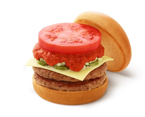 【辛】スパイシーダブルモスチーズバーガー