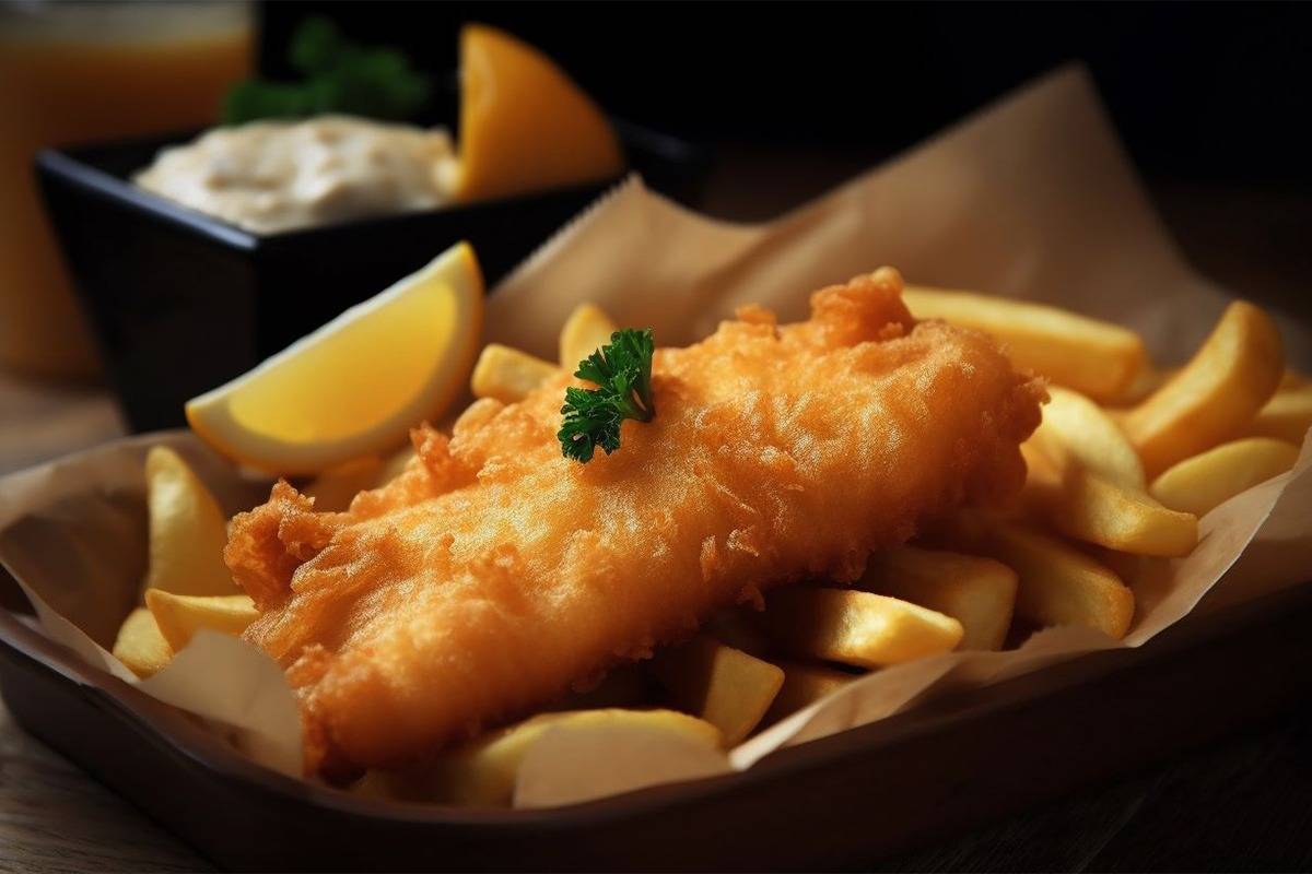 Menu Fish And Chips