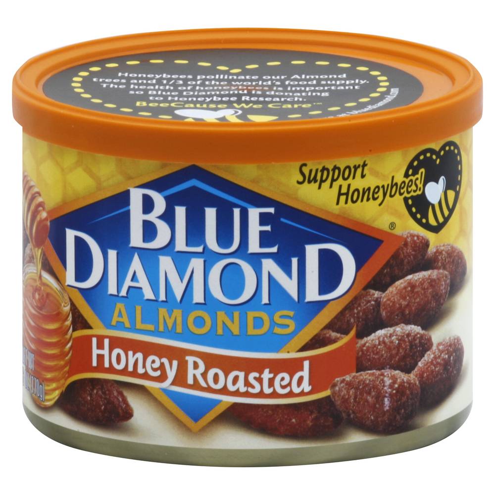 Blue Diamond Honey Roasted Almonds (6 oz)