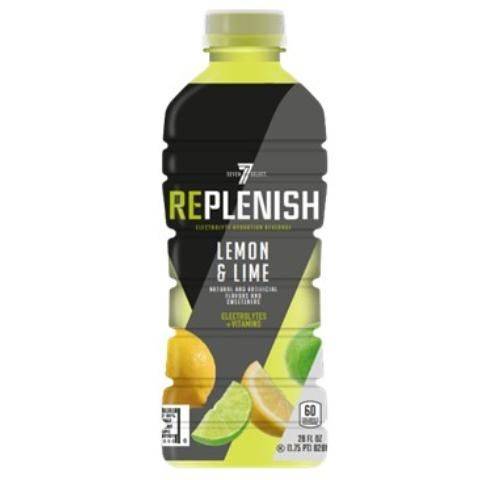 7-Select Replenish Lemon Lime 28oz