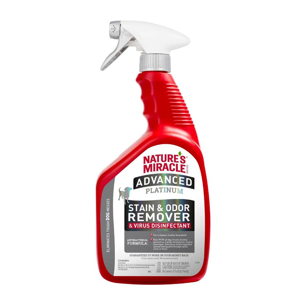 Nature's Miracle Advanced Platinum Stain & Odor Remover & Virus Disinfectant