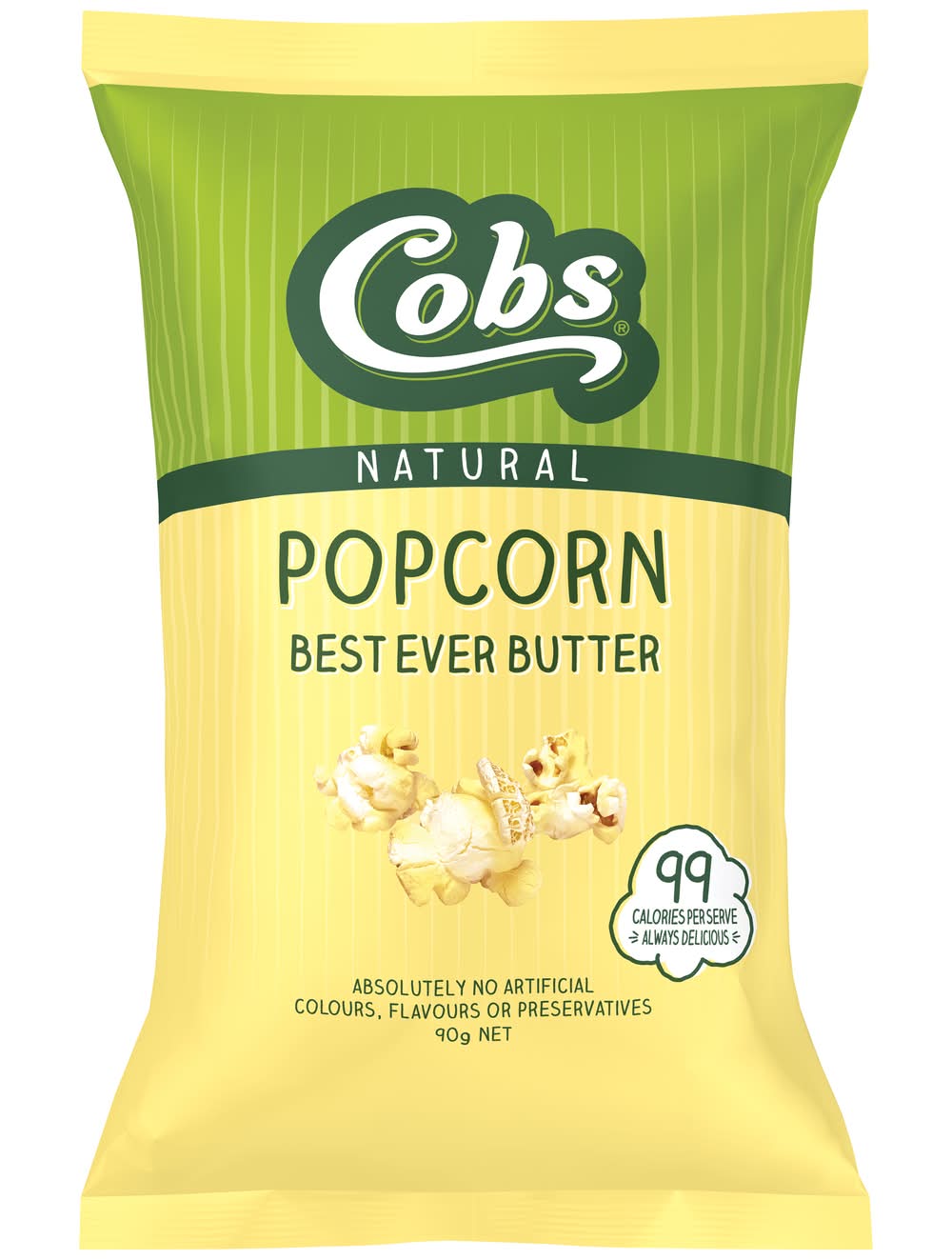 Cobs Natural Best Ever Butter Popcorn (90g)