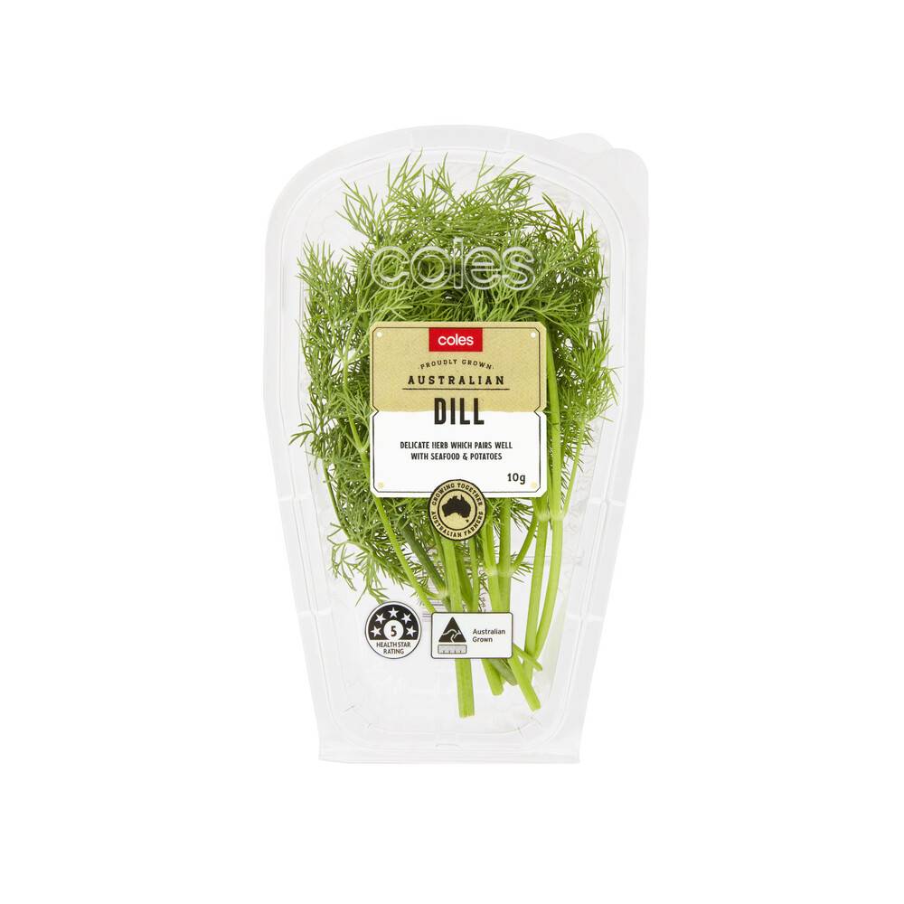 Coles Herb Punnets Dill 10g