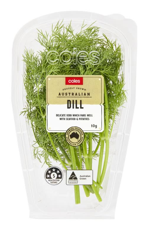 Coles Herb Punnets Dill 10g
