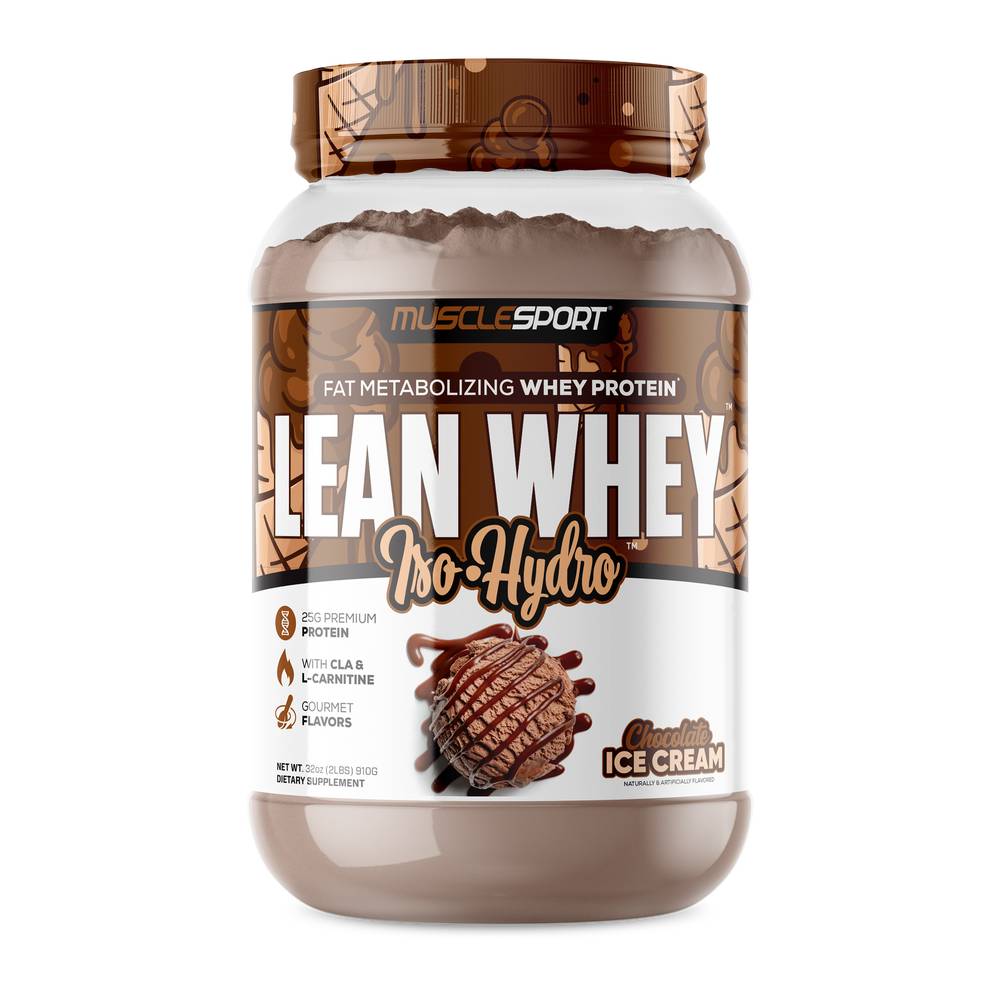 Lean Whey Iso-Hydro Protein - Chocolate Ice Cream (26 Servings) (1 Unit(s))