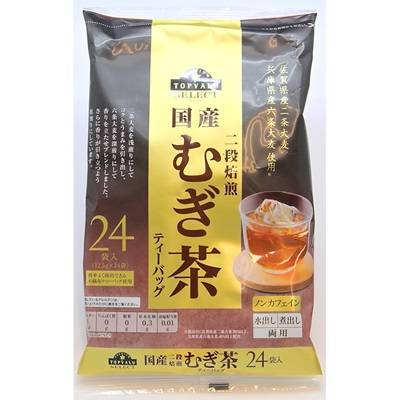 トップバリュ　セレクト　国産麦茶ティーバッグ　１２．５ｇ×２４袋入