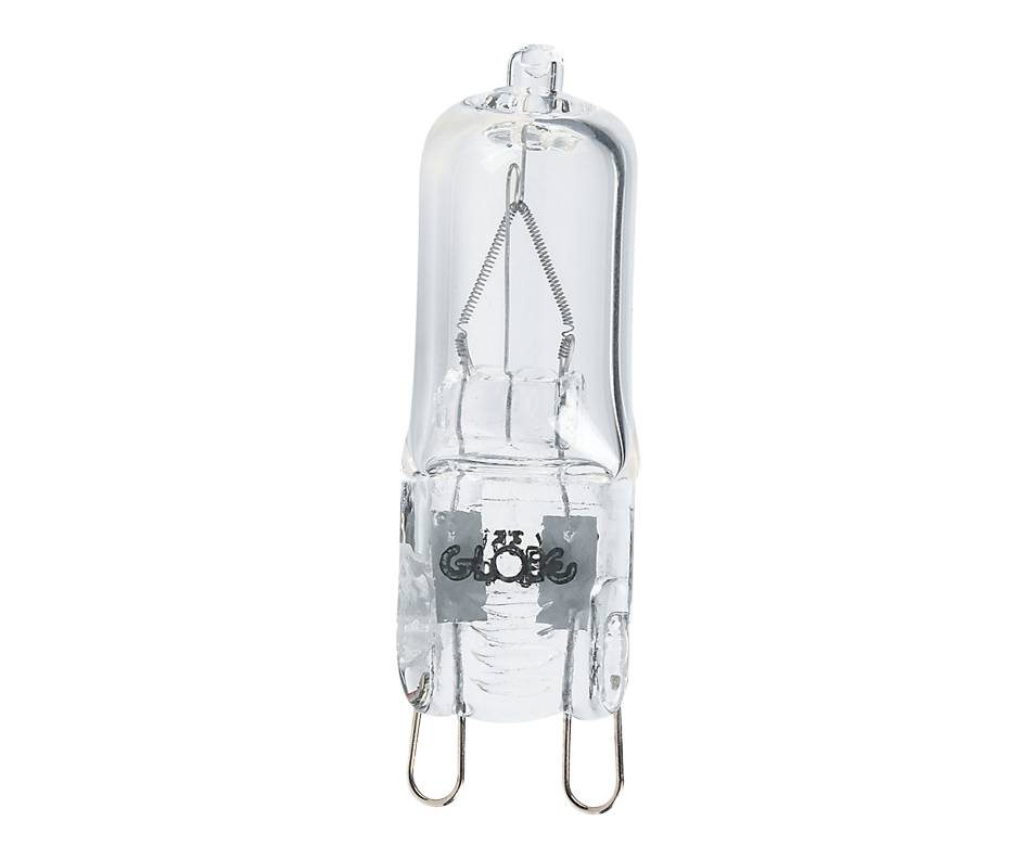 Globe electric ampoule halogène 40 w (1 unité, clair) - halogen light bulb 40 w (1 unit, clear)