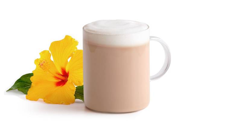 Flavored|Tropical Passion Tea Latte