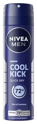 NIVEA Men Deodorant Cool Kick Spray (150ml)