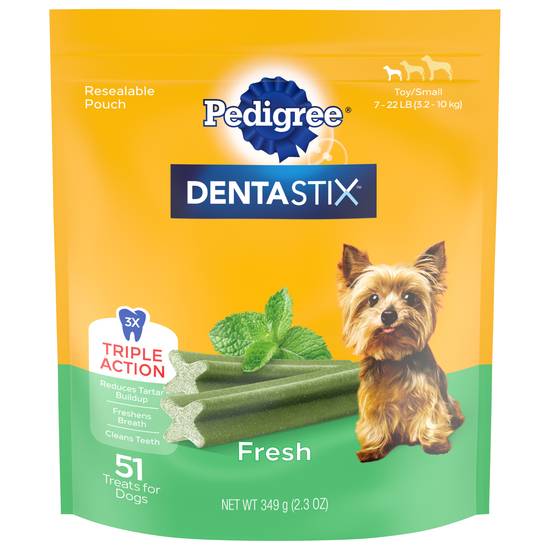 Pedigree Dentastix Fresh Treats For Toy/Small Dogs (51ct)