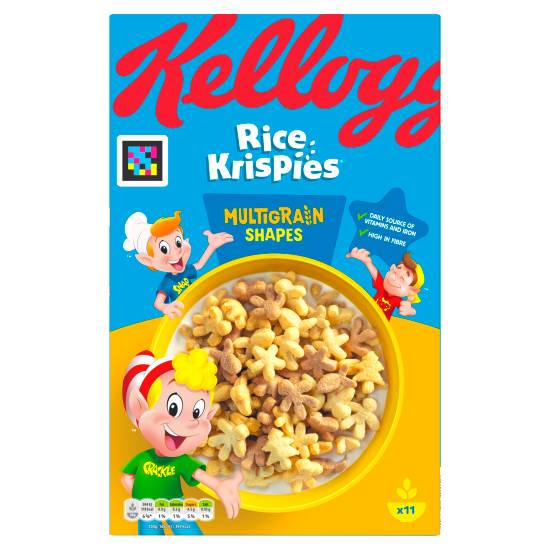 Kellogg's Rice Krispies Multigrain Shapes Cereal (350g)