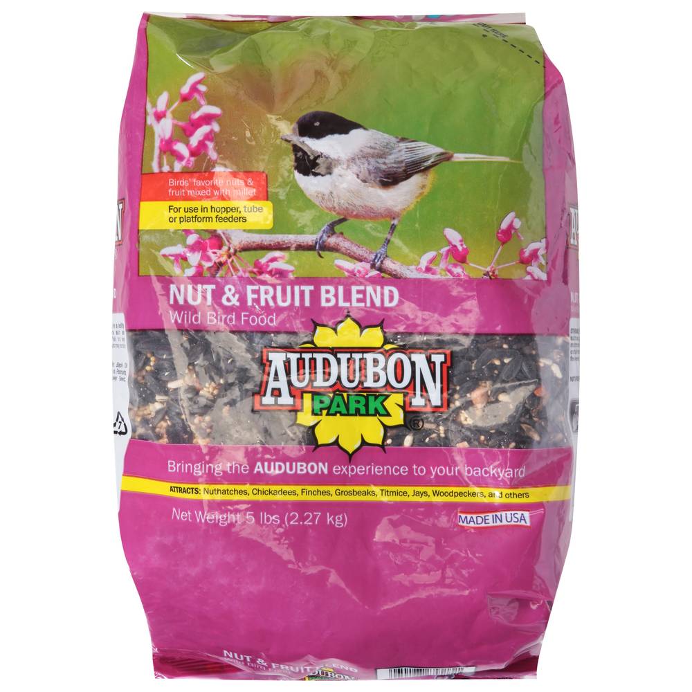 Audubon Park Wild Bird Food Nut & Fruit Blend (5 lbs)