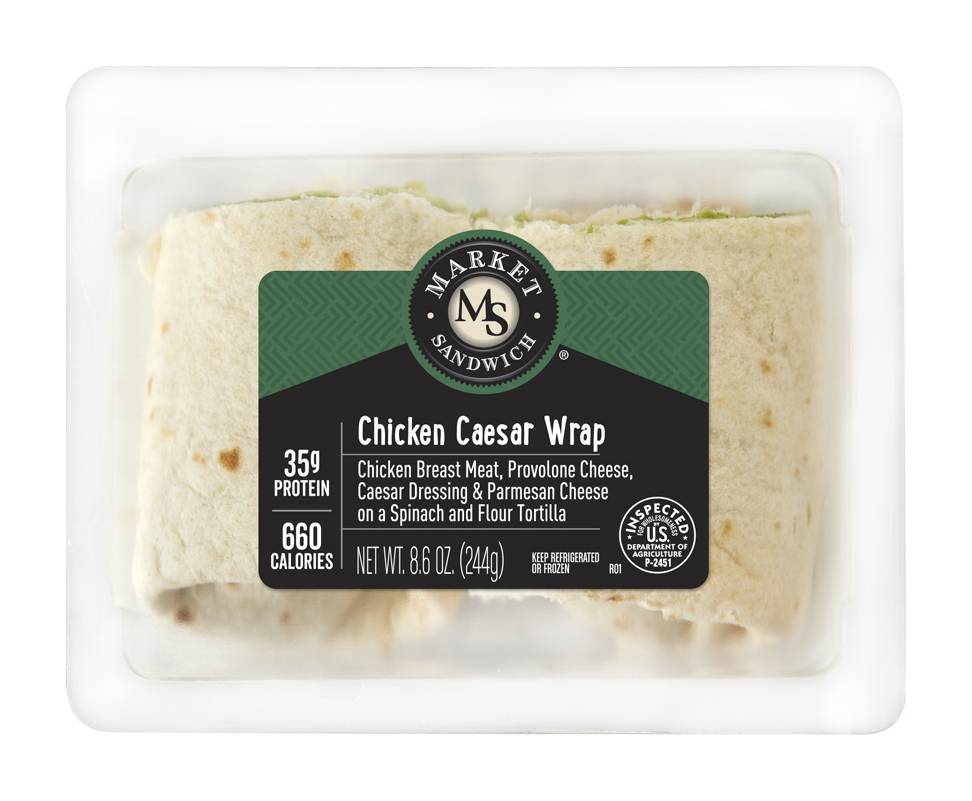 Market Sandwich Chicken Caesar Wrap (8.6 oz)