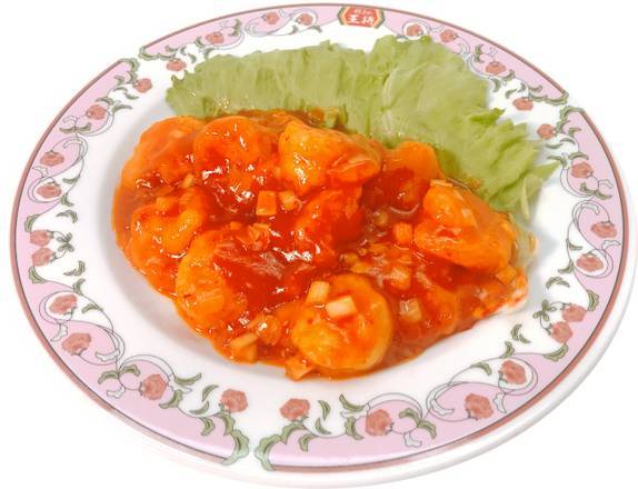 海��老のチリソース Shrimp with Chili Sauce