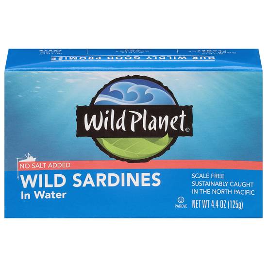 Wild Planet Wild Sardines in Water