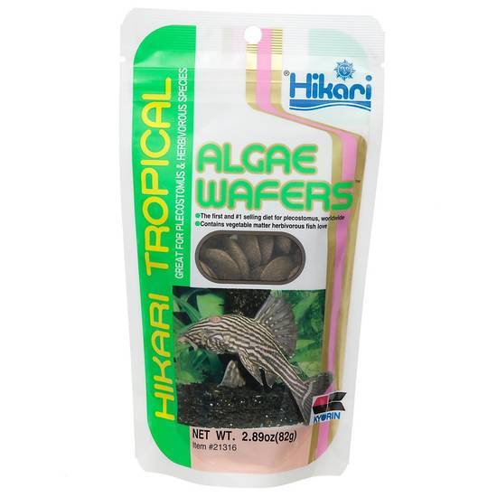 Hikari Tropical Algae Wafers For Plecostomus & Algae Eaters ( large)