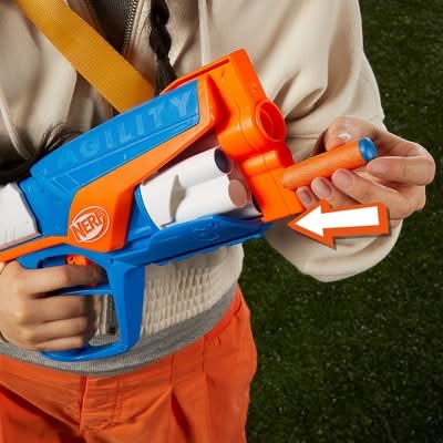Nerf N Series Agility Blaster For Ages 8+ (12 ct)