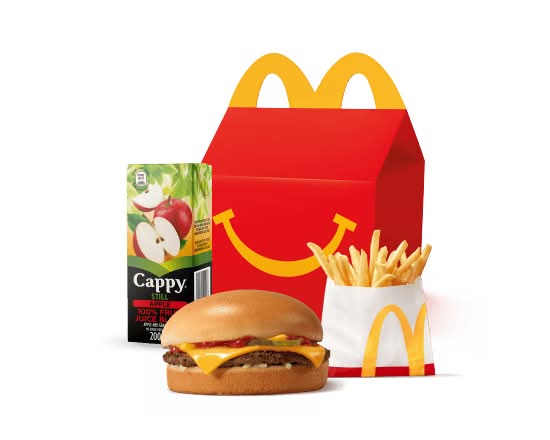 Happy Meal Cheese Burger