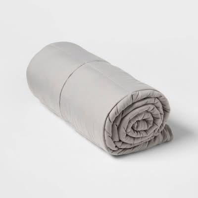 Room Essentials Weighted Blanket, 50x70 in, Gray