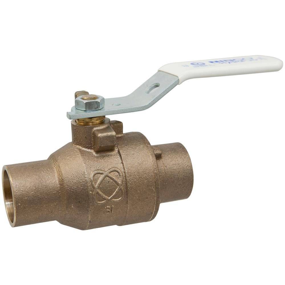 NIBCO 3/4-in Copper Sweat Bronze Ball Valve | CLS58580LF34