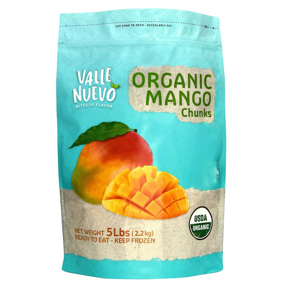 Valle Nuevo Organic Mango Chunks