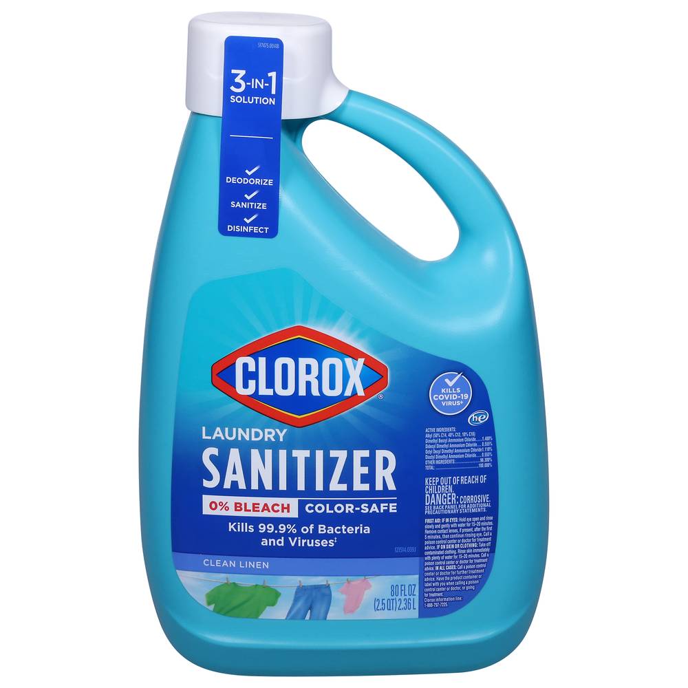Clorox Active Fresh Laundry Sanitizer (80 fl oz)