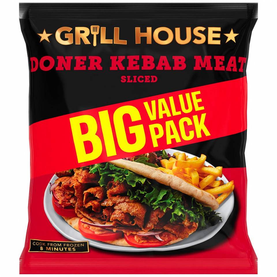 Iceland Grill House Doner Kebab Meat