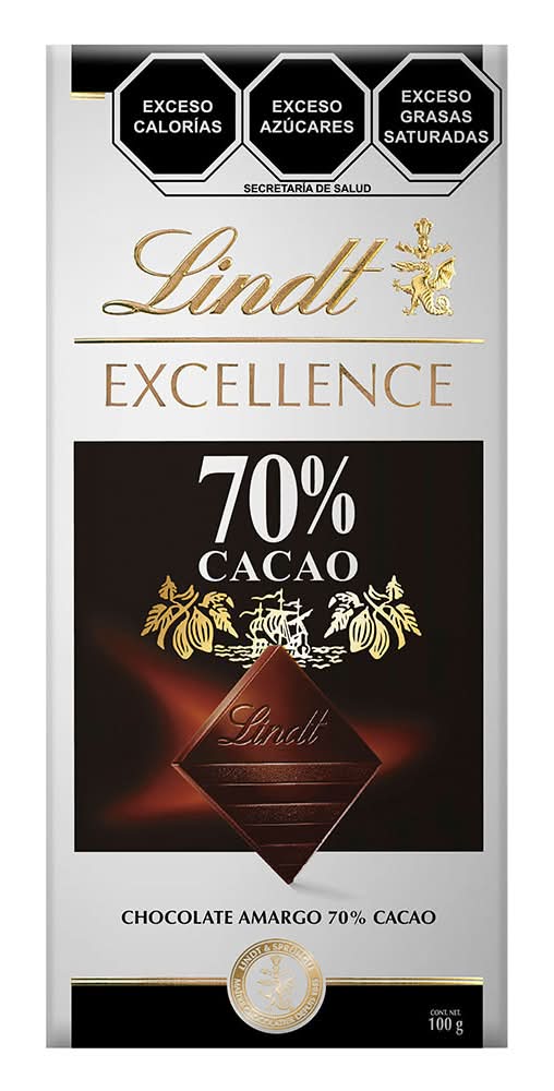 Lindt · Excellence chocolate amargo 70% cacao (100 g)